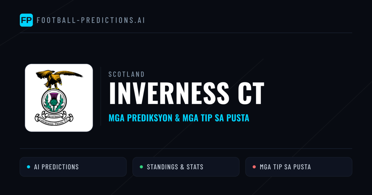 Inverness CT Predictions & Stats