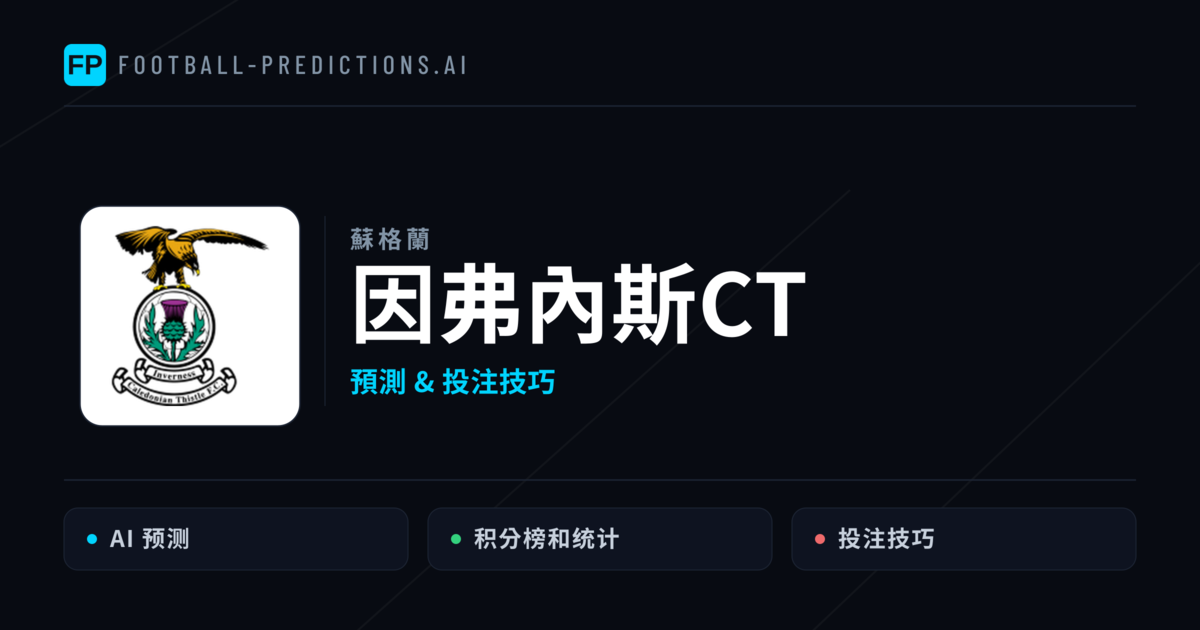 因弗內斯CT 運彩分析|足球預測與數據