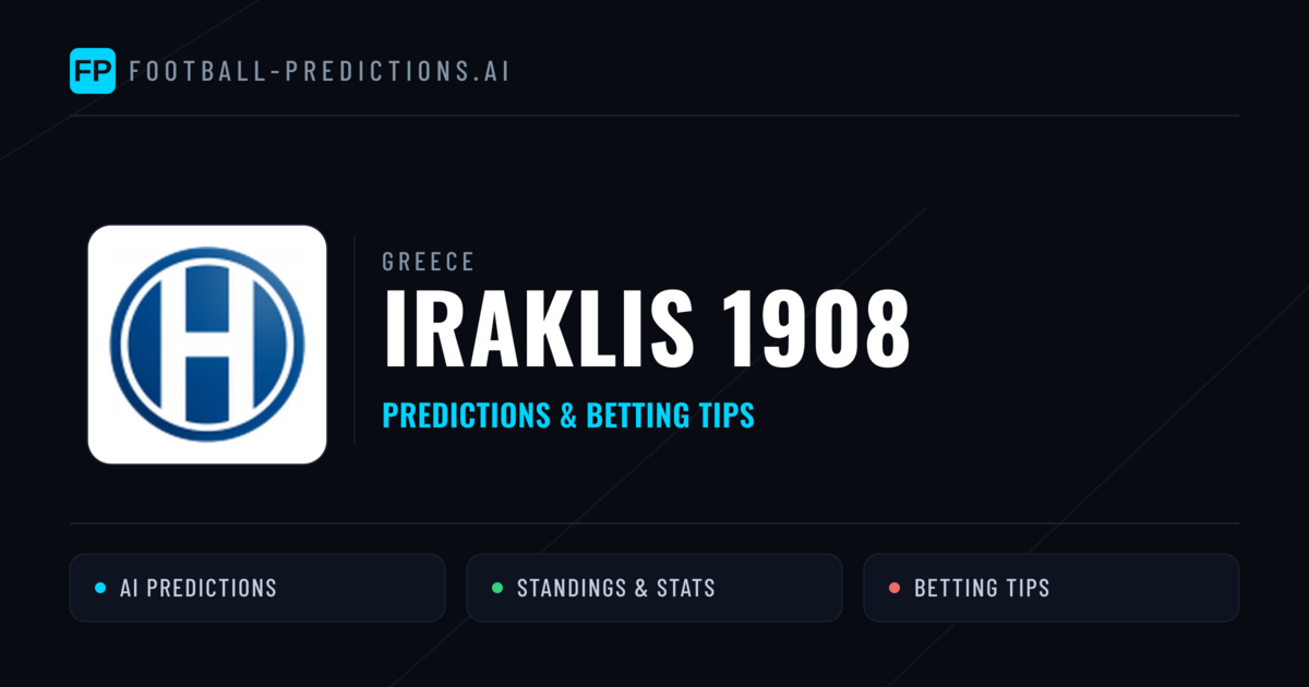 Iraklis 1908 Predictions & Stats