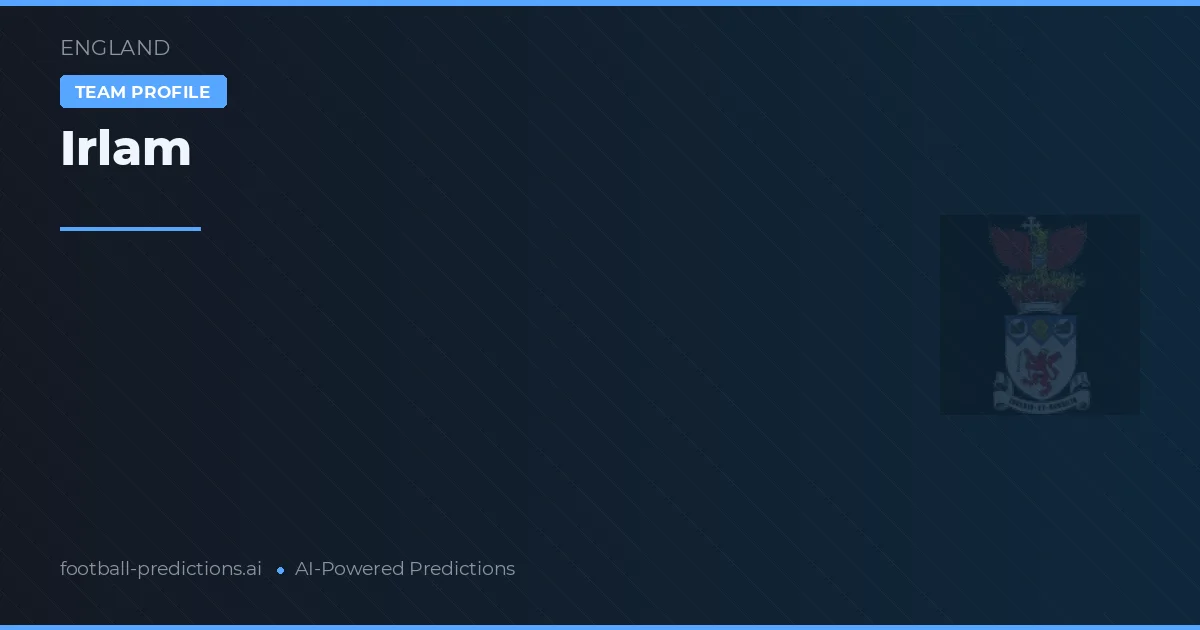Irlam Pronostics & Statistiques