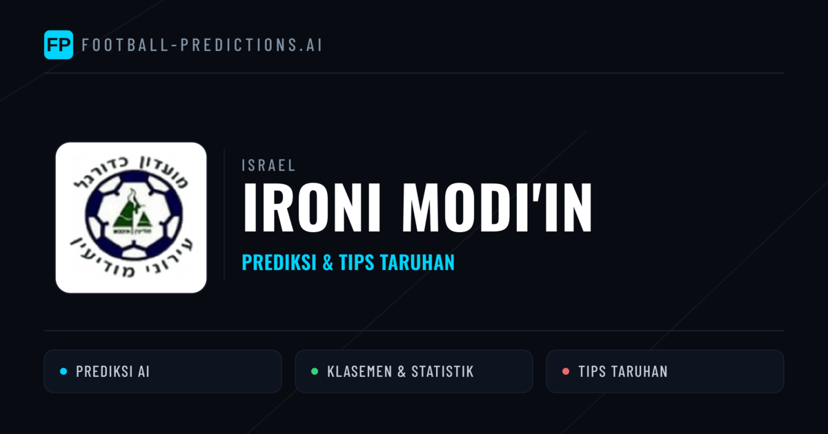 Ironi Modi'in Prediksi & Statistik Piala Dunia