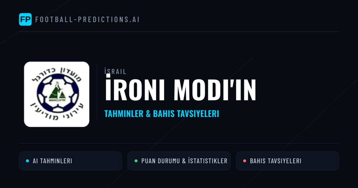 İroni Modi'in Tahminleri & İstatistikler