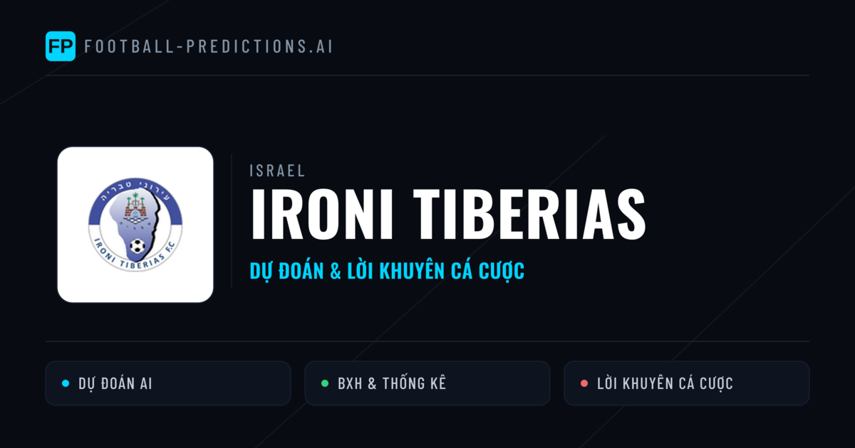 Ironi Tiberias Dự đoán & Thống kê