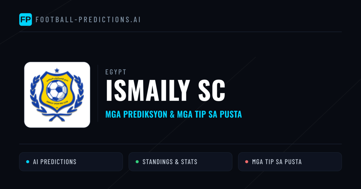 Ismaily SC Predictions & Stats