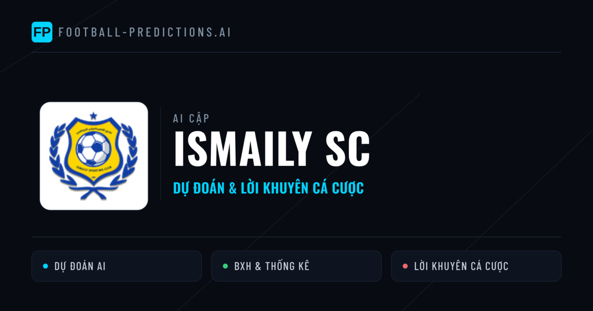 Ismaily SC Dự đoán & Thống kê