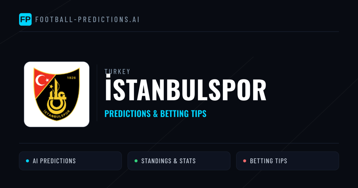 İstanbulspor Predictions & Stats