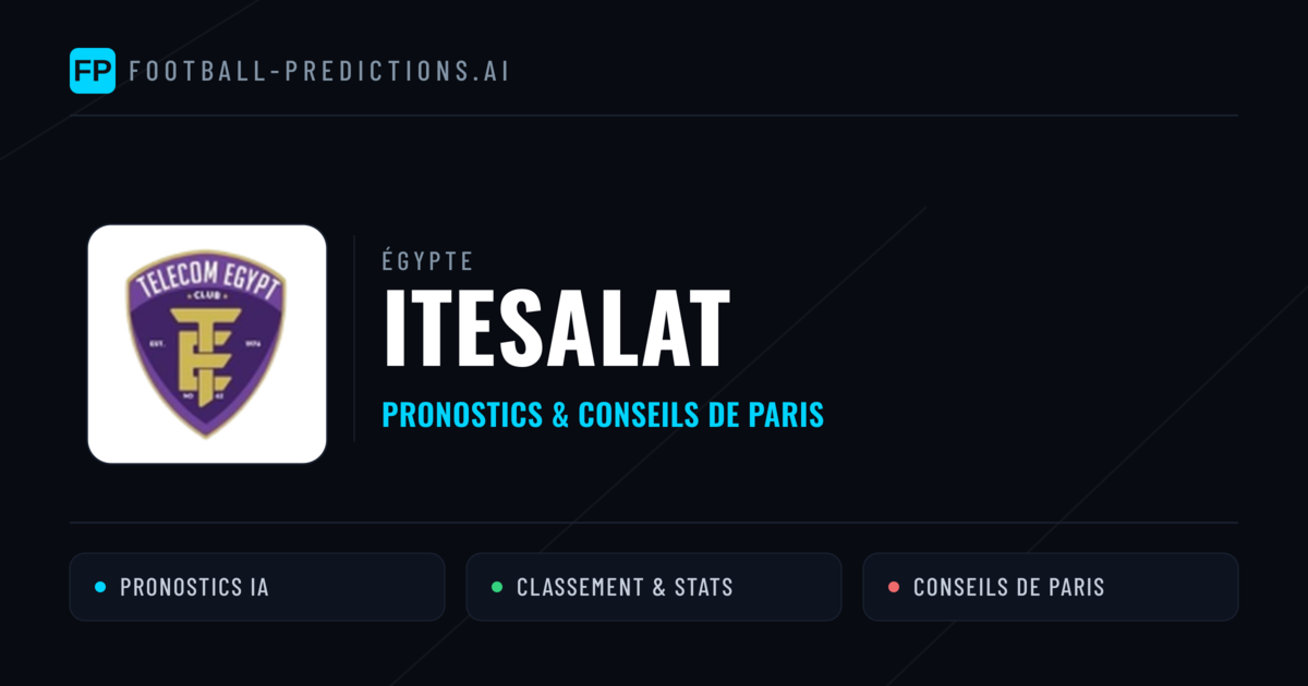 Itesalat Pronostics & Statistiques