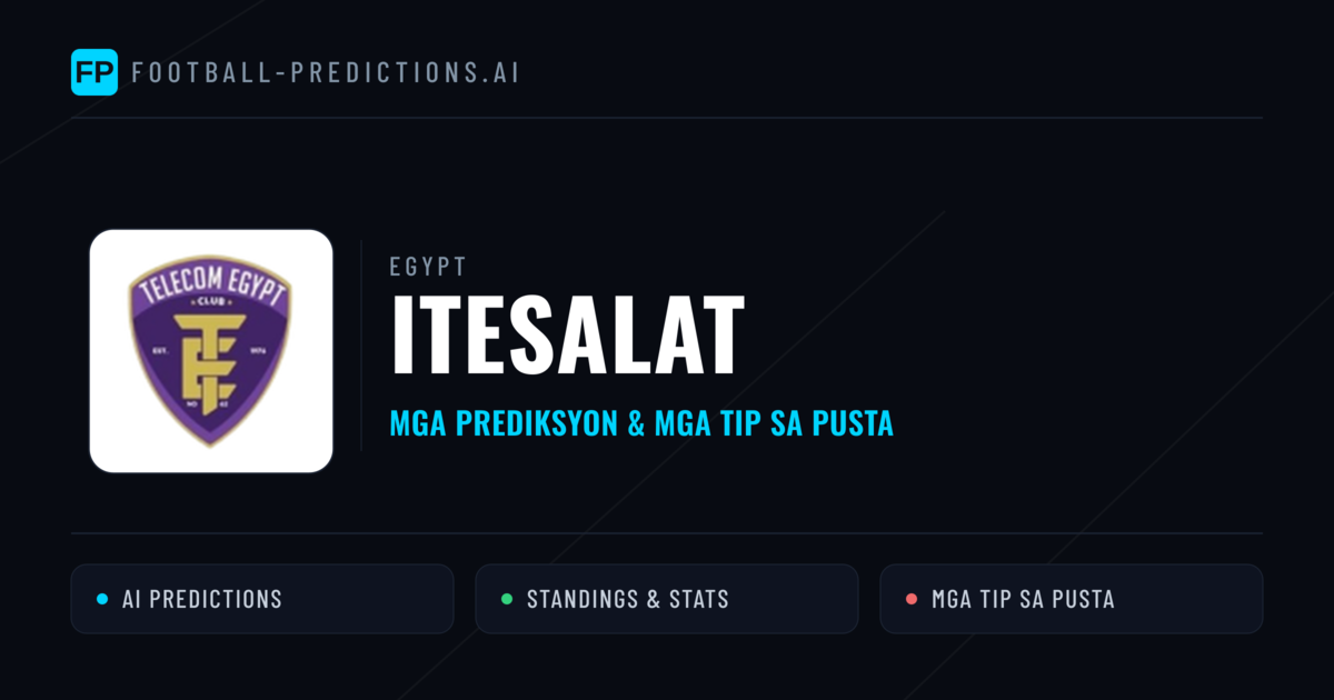 Itesalat Predictions & Stats