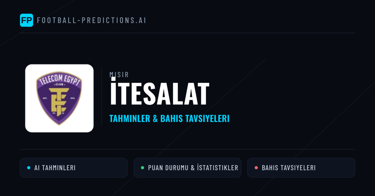 İtesalat Tahminleri & İstatistikler
