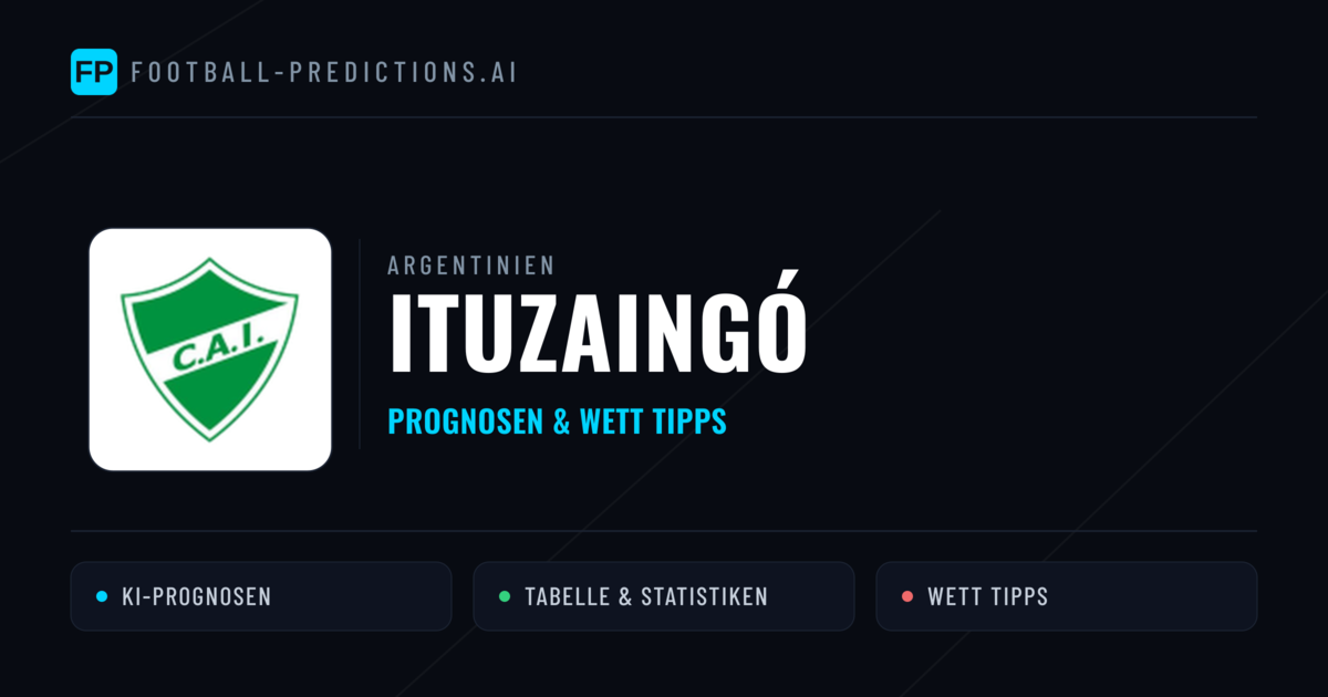 Ituzaingó Prognosen & Statistiken