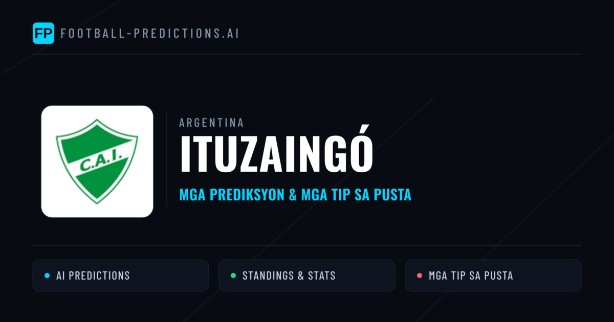 Ituzaingó Predictions & Stats