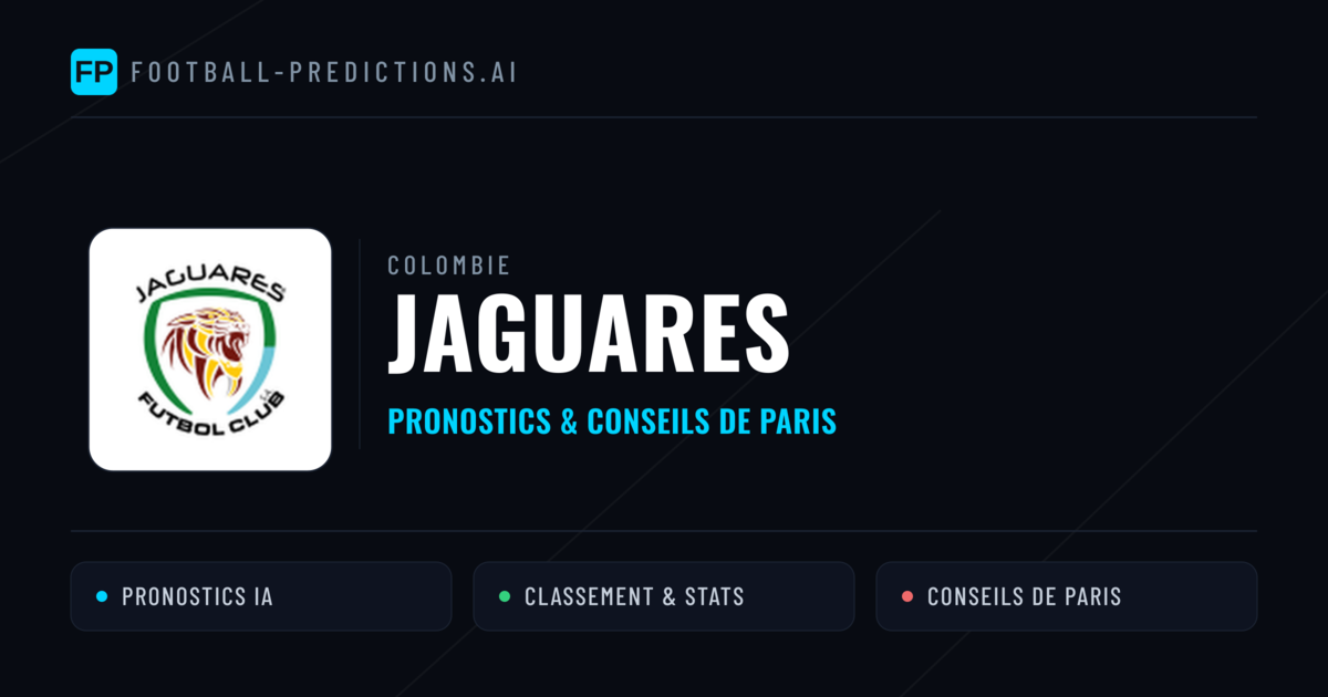 Jaguares Pronostics & Statistiques