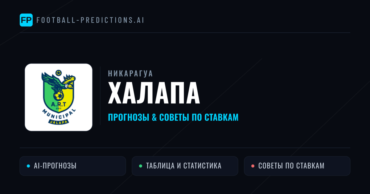 Халапa прогнозы и статистика