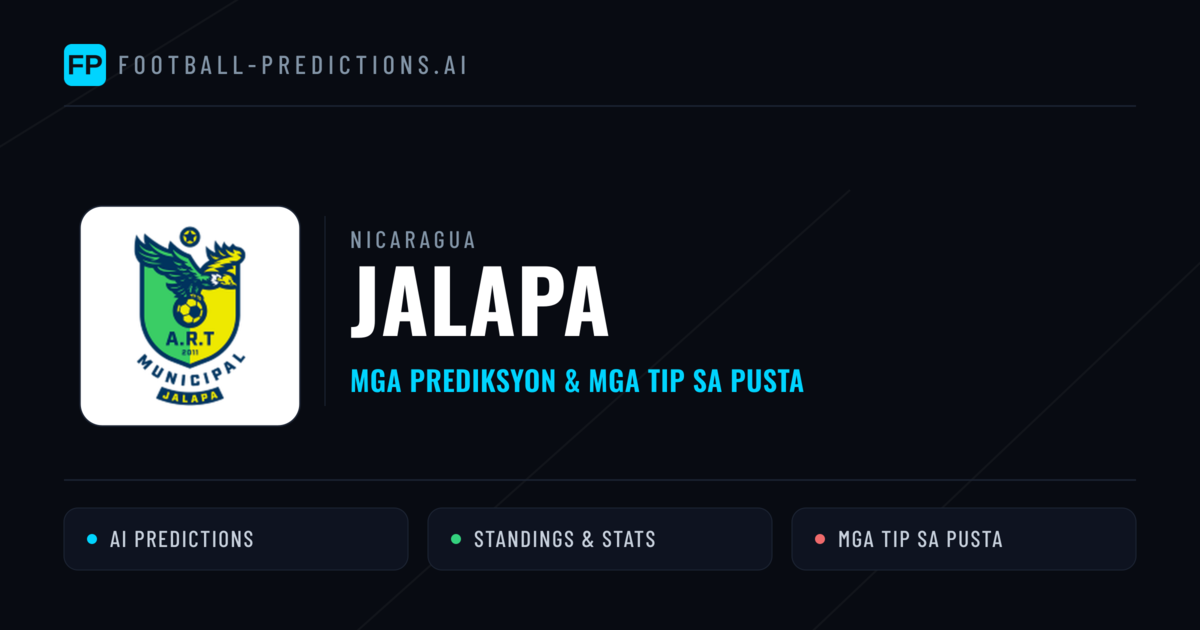 Jalapa Predictions & Stats