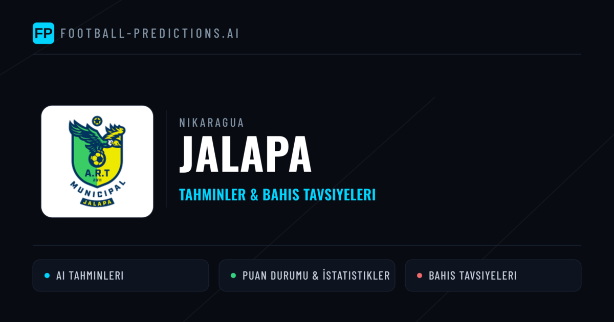 Jalapa Tahminleri & İstatistikler