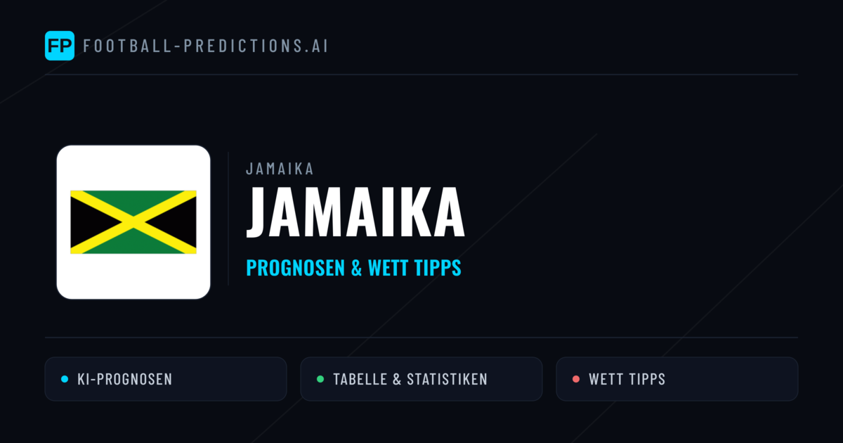 Jamaika Prognosen & Statistiken