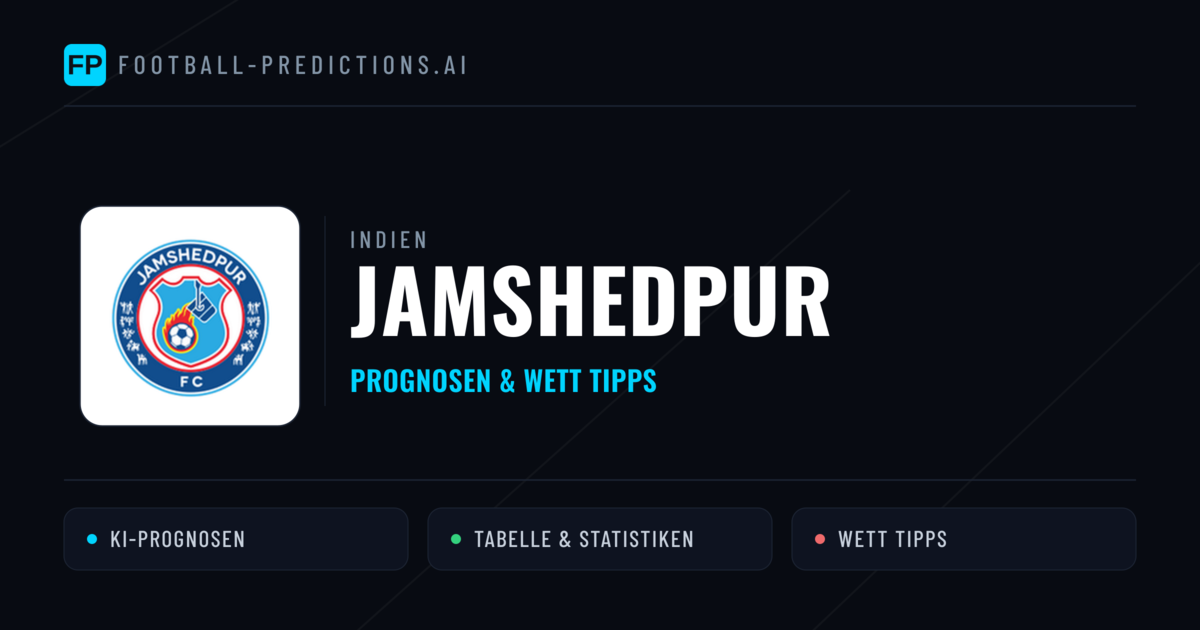 Jamshedpur Prognosen & Statistiken