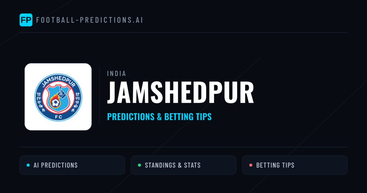 Jamshedpur Predictions & Stats