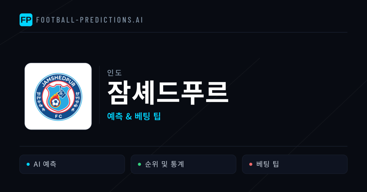 잠셰드푸르 축구 예측 & 통계