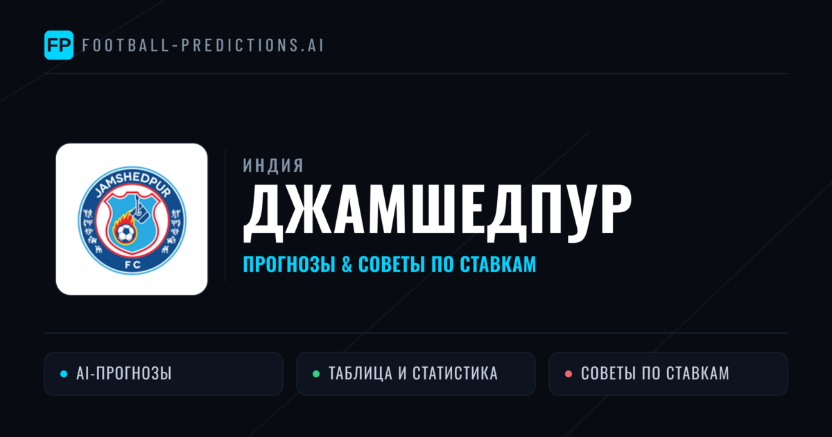 Джамшедпур прогнозы и статистика