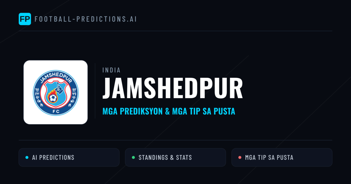 Jamshedpur Predictions & Stats