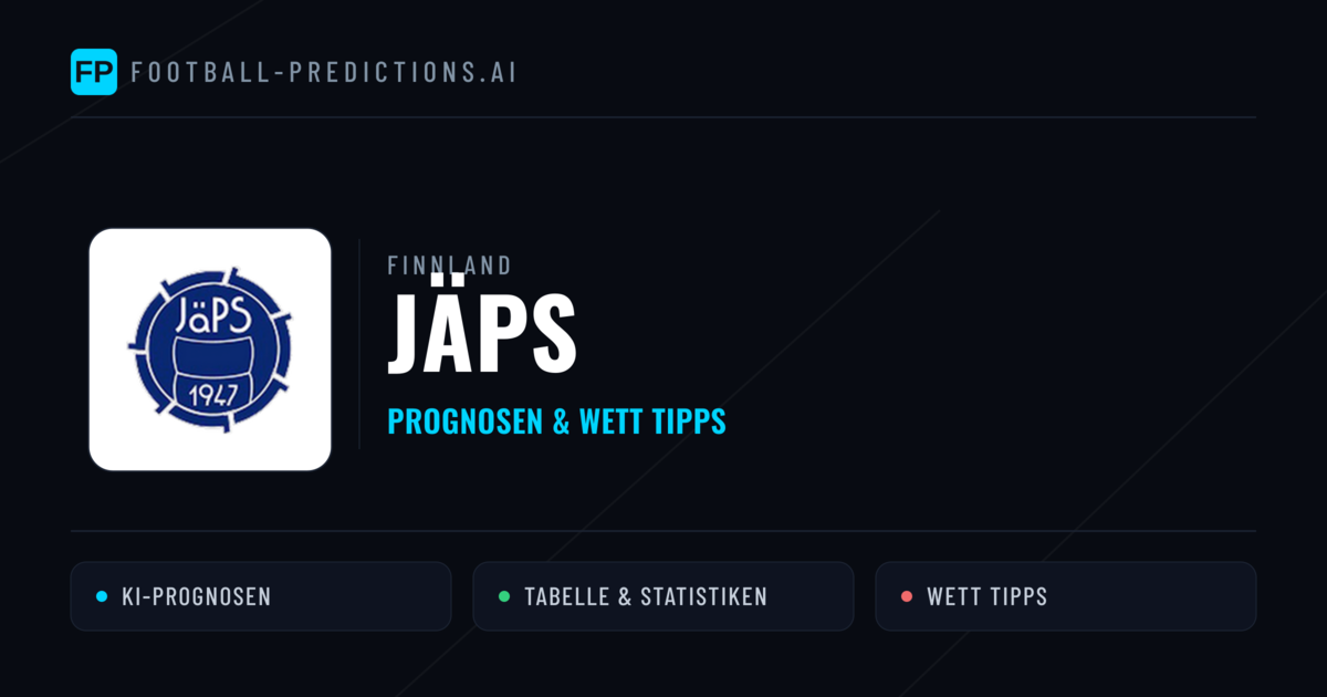 JäPS Prognosen & Statistiken