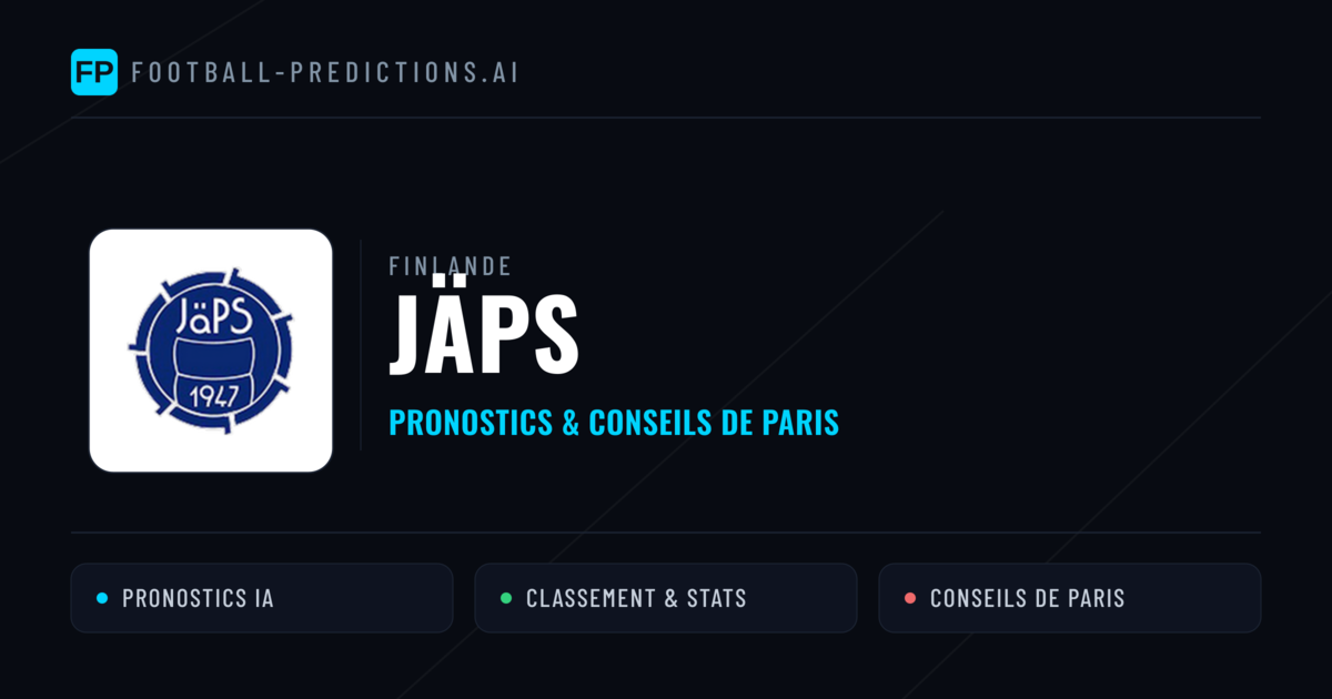 JäPS Pronostics & Statistiques