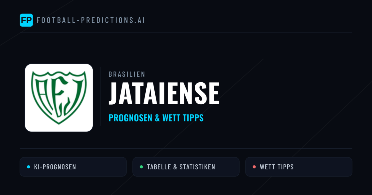 Jataiense Prognosen & Statistiken