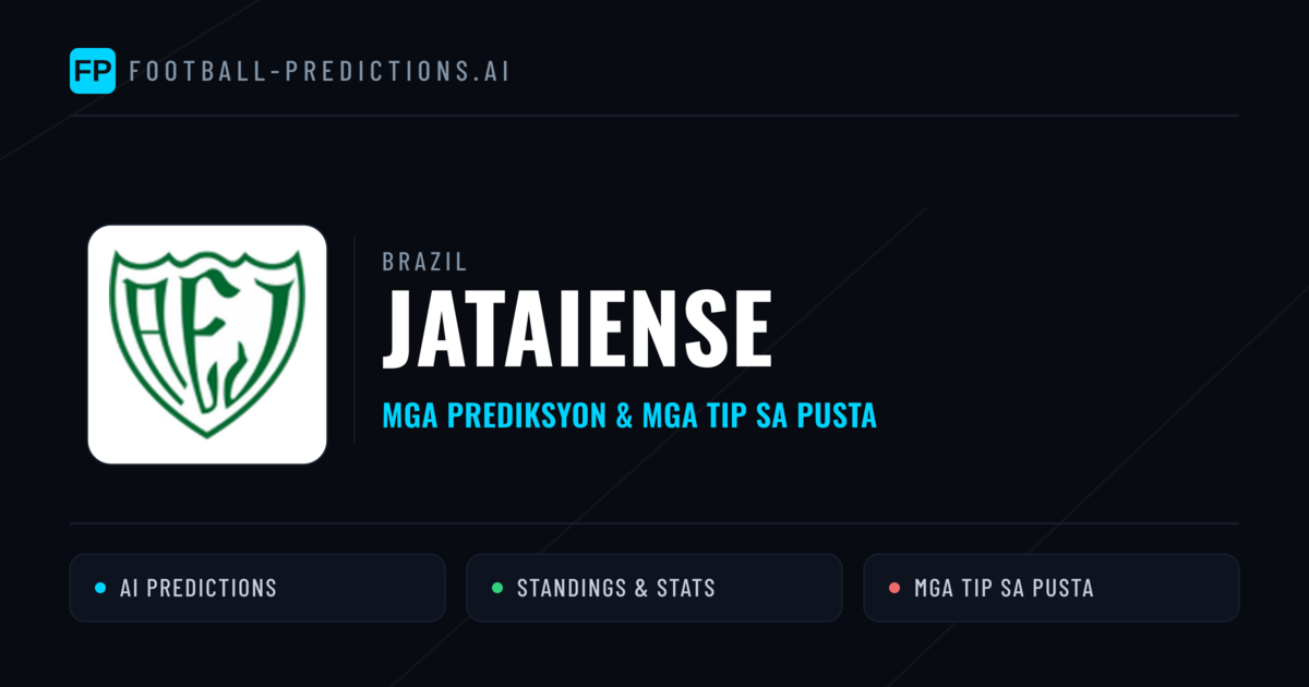 Jataiense Predictions & Stats
