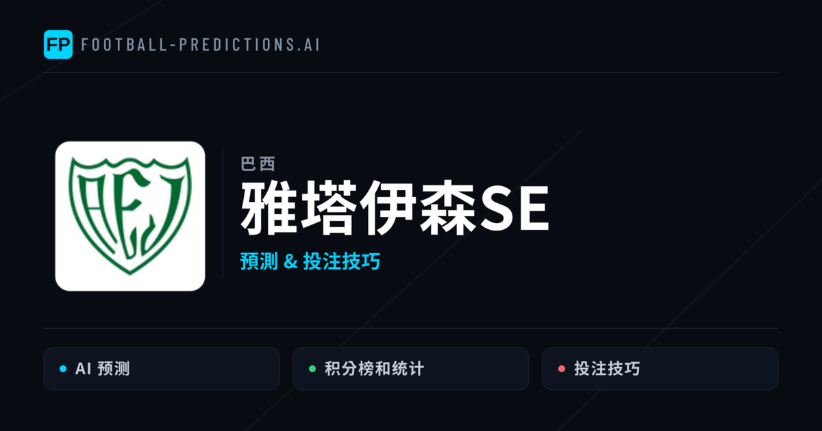 雅塔伊森SE 運彩分析｜足球預測與數據