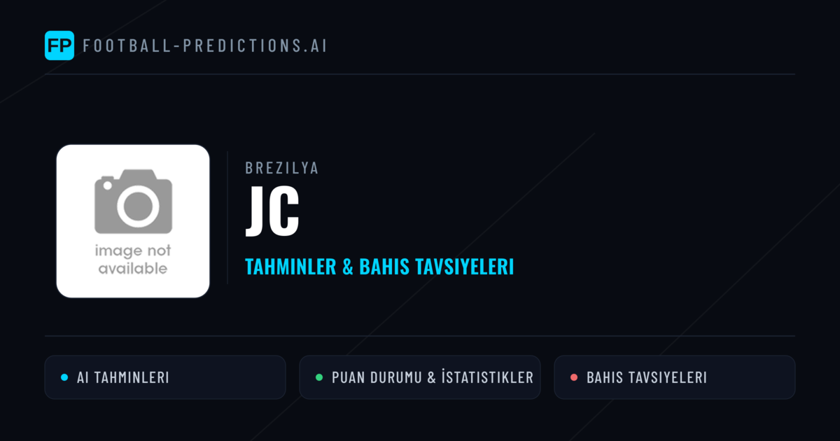 JC Tahminleri & İstatistikler