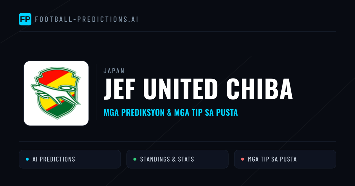 JEF United Chiba Predictions & Stats