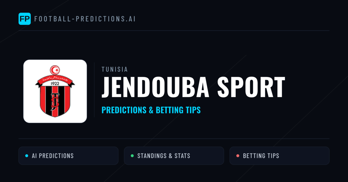 Jendouba Sport Predictions & Stats