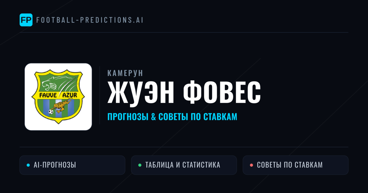 Жуэн Фовес прогнозы и статистика