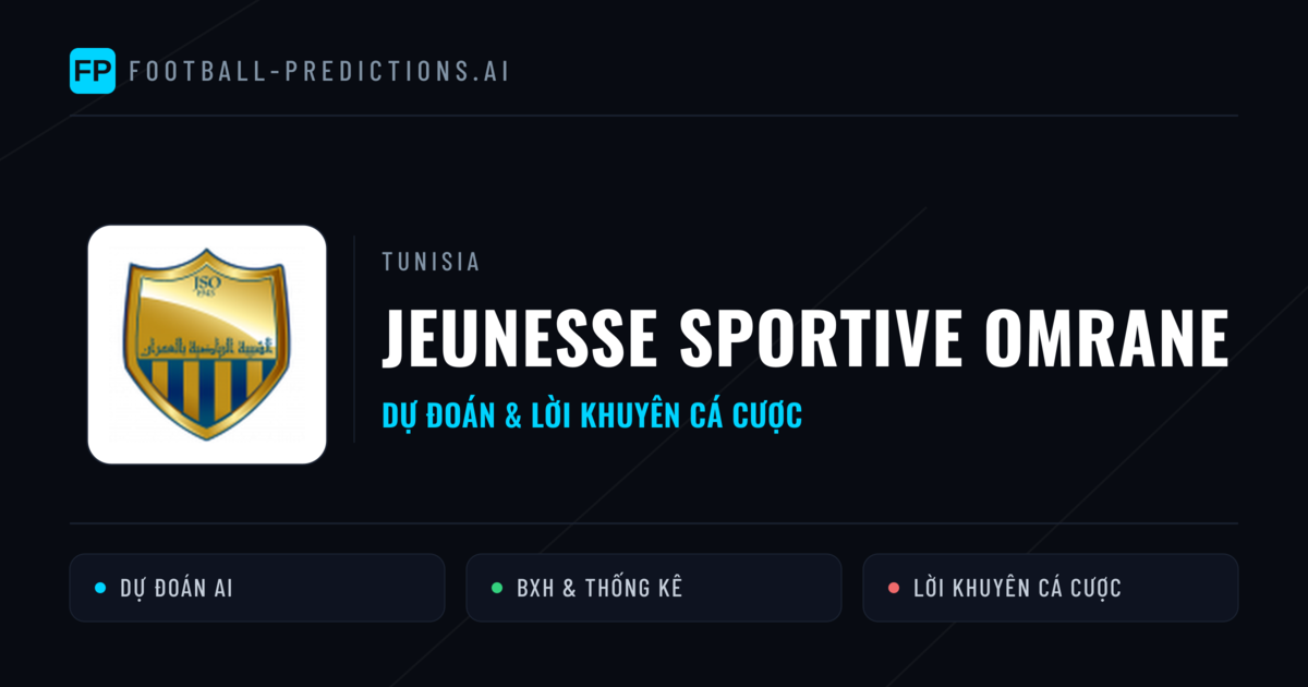 Jeunesse Sportive Omrane Dự đoán & Thống kê