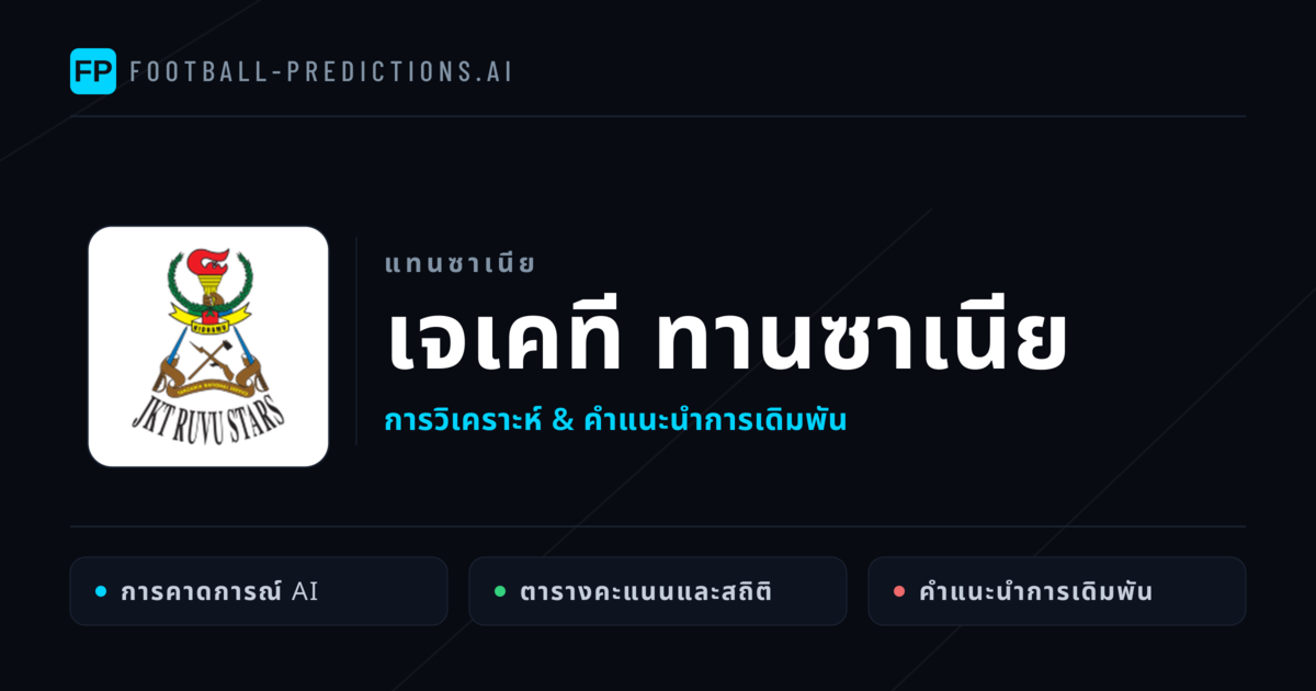 เจเคที ทานซาเนีย การวิเคราะห์และสถิติ