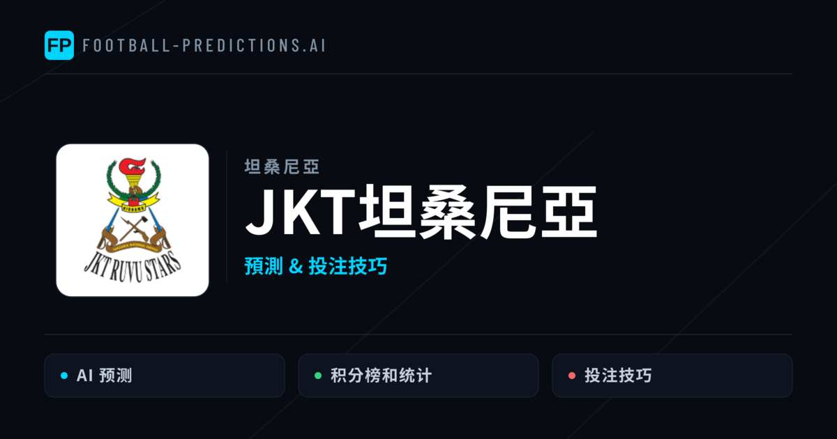 JKT坦桑尼亞 運彩分析｜足球預測與數據