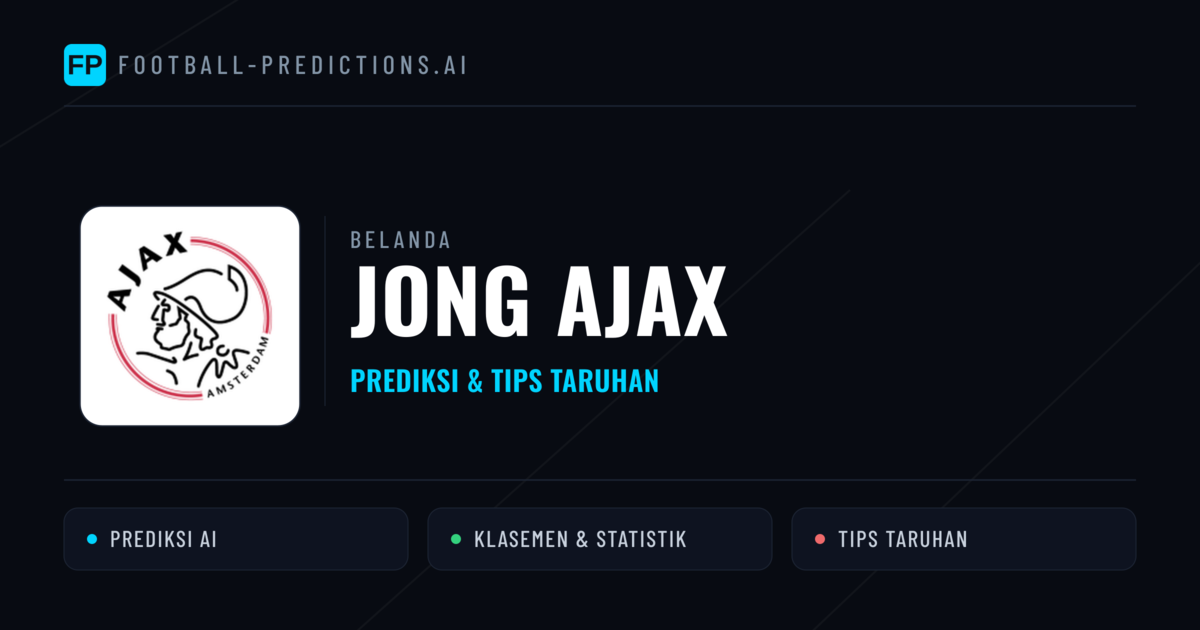 Jong Ajax Prediksi & Statistik Piala Dunia