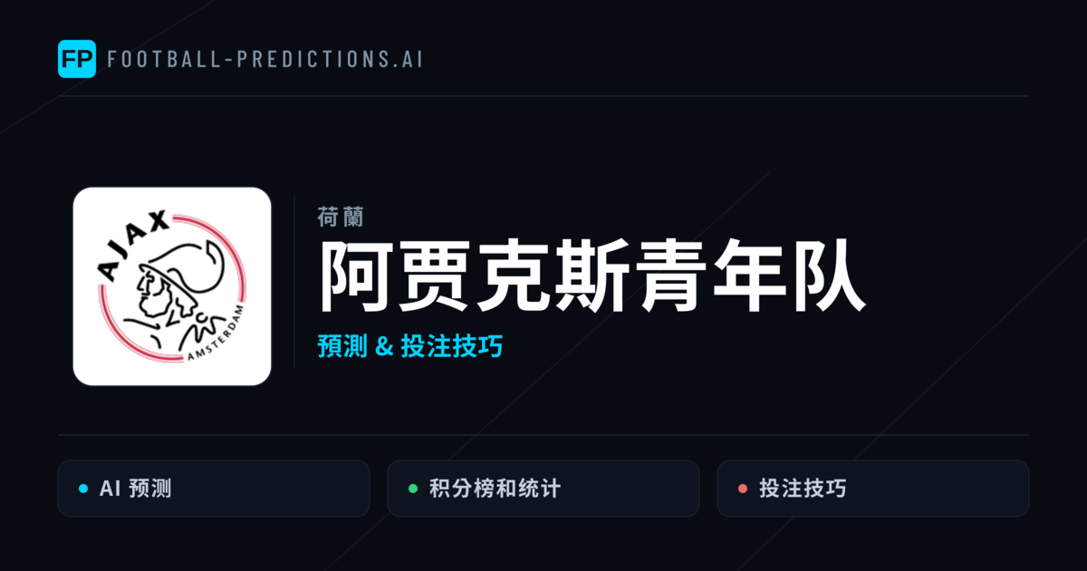 阿贾克斯青年队 運彩分析|足球預測與數據
