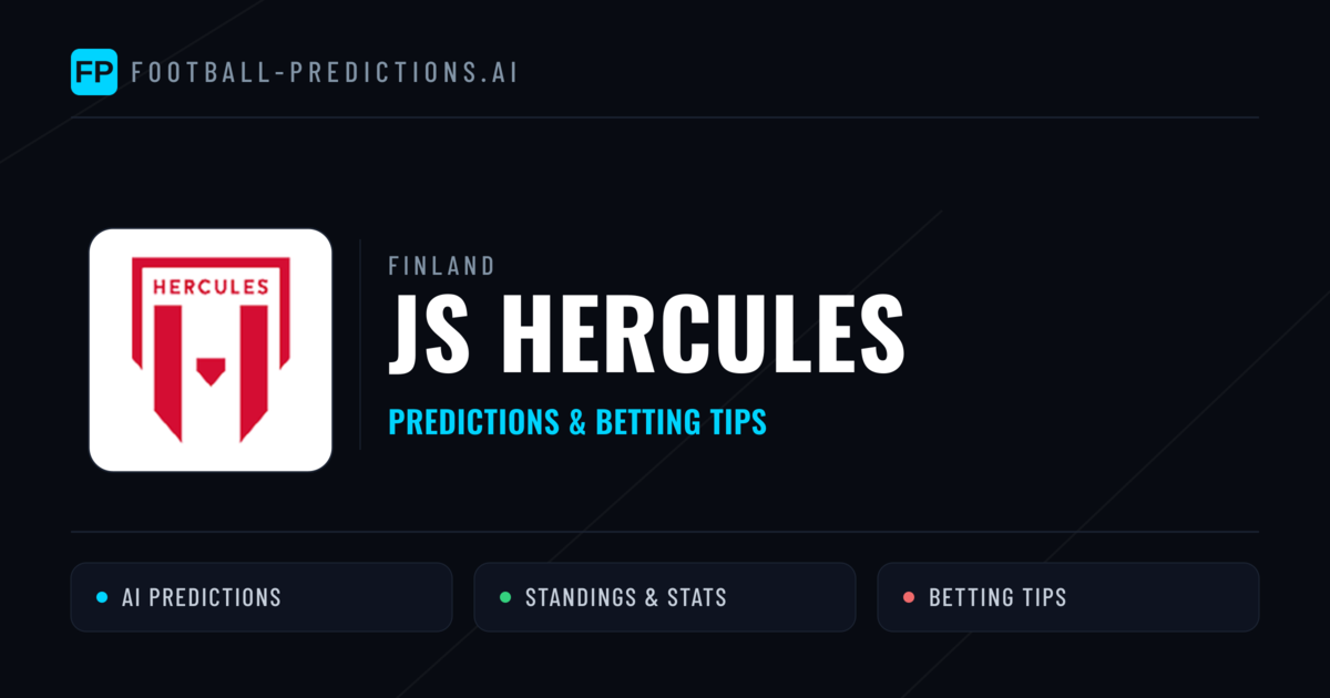 JS Hercules Predictions & Stats