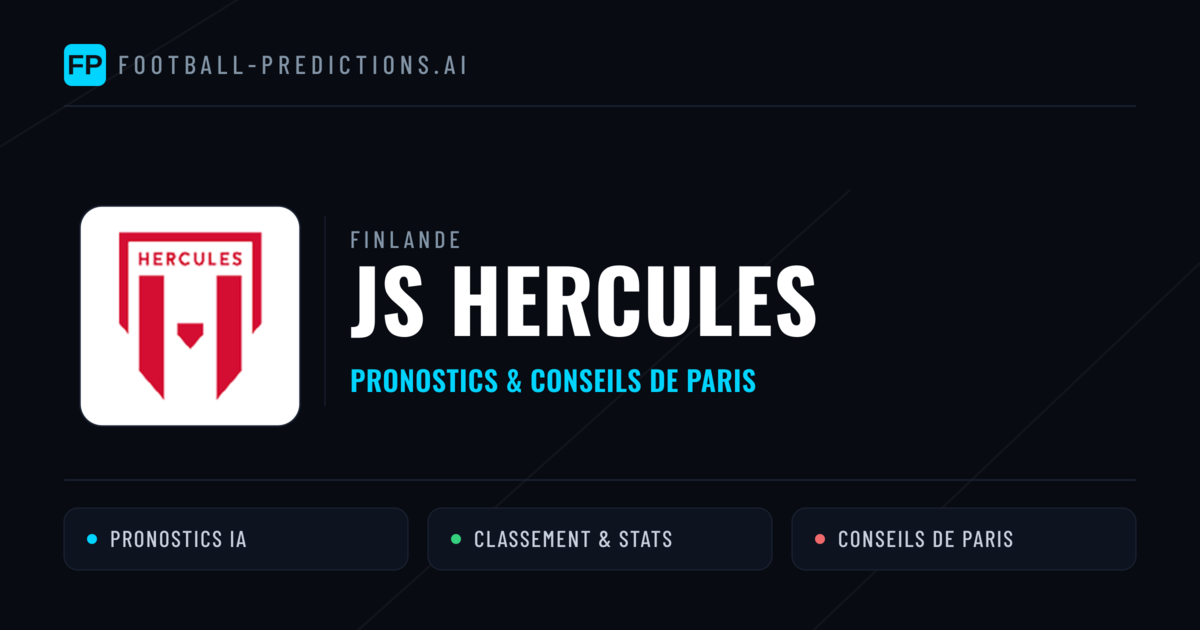 JS Hercules Pronostics & Statistiques