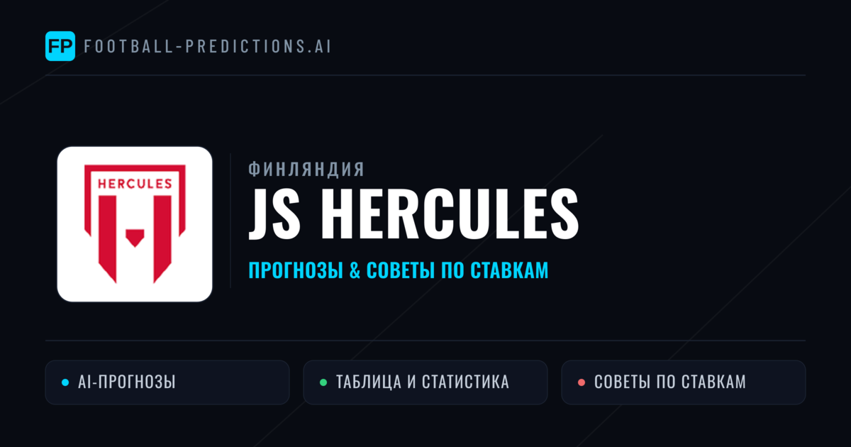 JS Hercules прогнозы и статистика