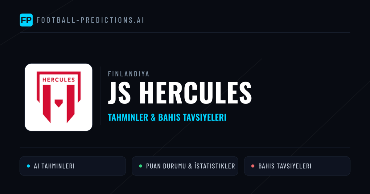JS Hercules Tahminleri & İstatistikler