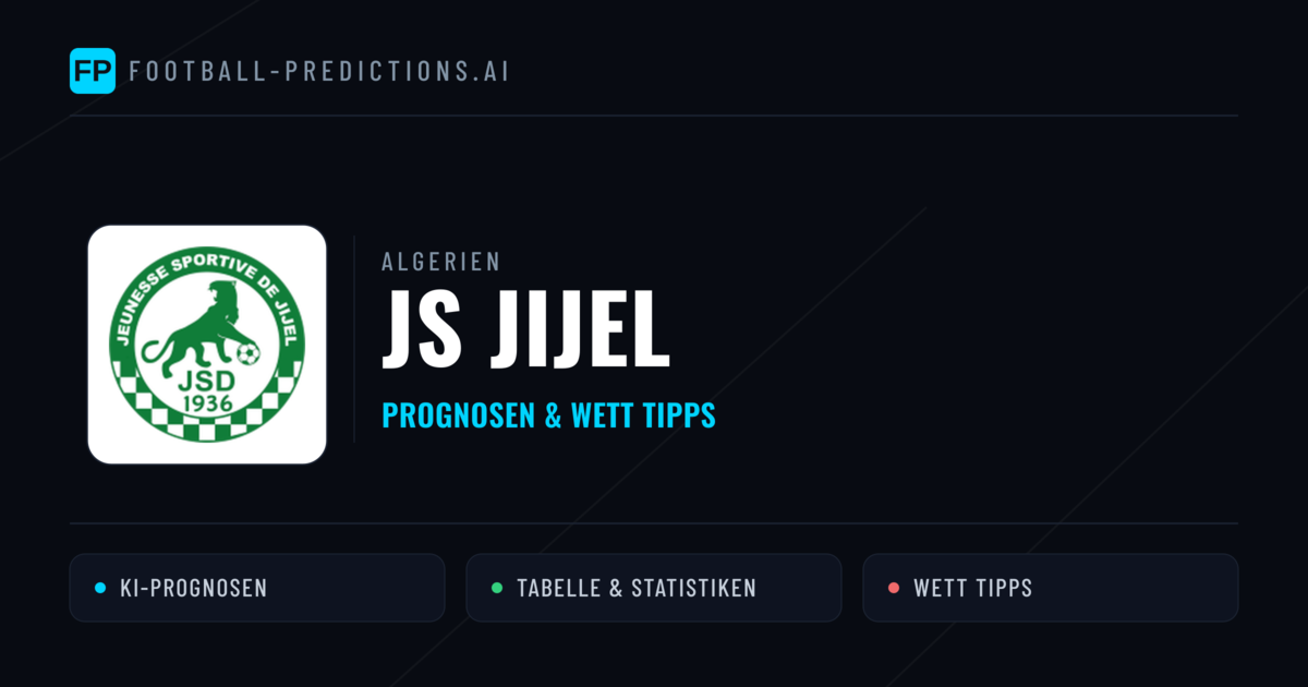 JS Jijel Prognosen & Statistiken
