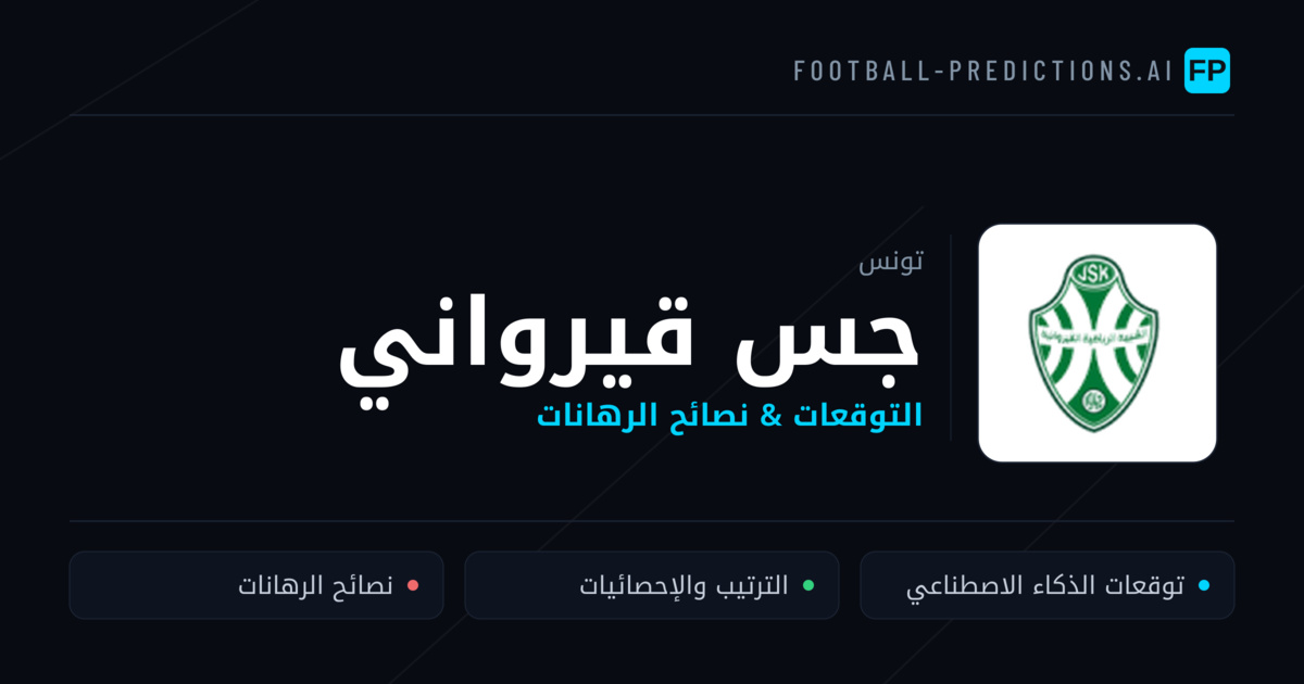 جس قيرواني توقعات واحصائيات