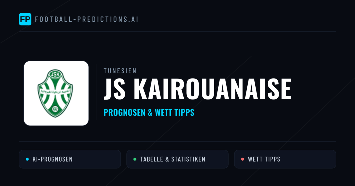 JS Kairouanaise Prognosen & Statistiken