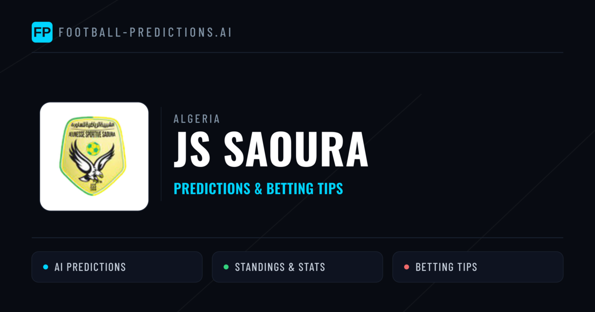 JS Saoura Predictions & Stats