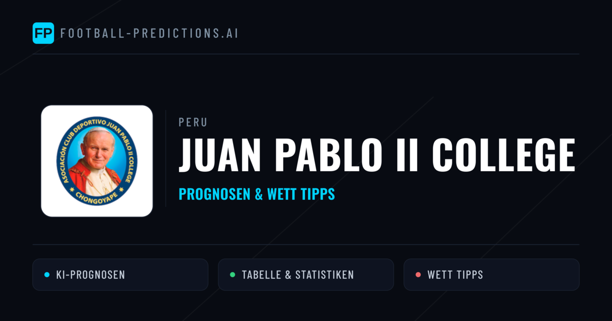 Juan Pablo II College Prognosen & Statistiken