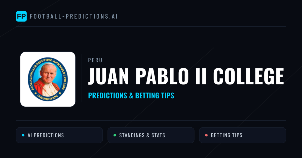 Juan Pablo II College Predictions & Stats