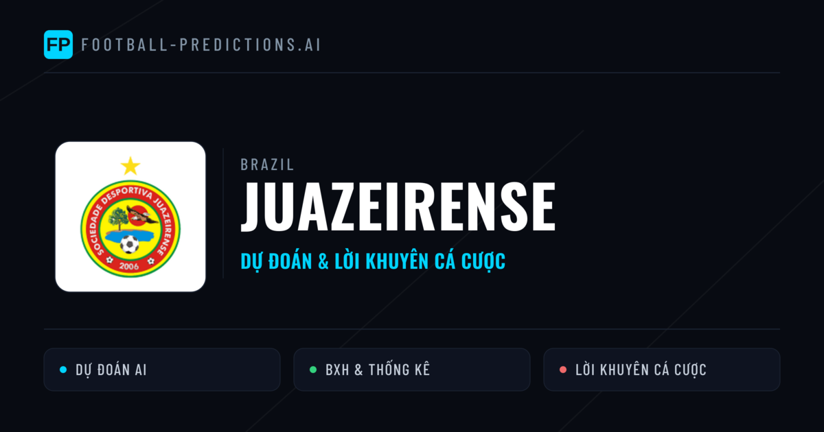 Juazeirense Dự đoán & Thống kê